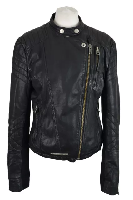 Superdry angels on sale leather jacket