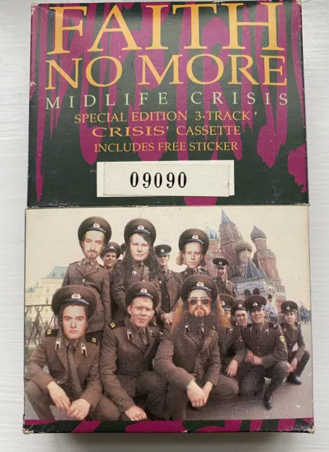 Faith No More – Midlife Crisis Cassette Tape Special 3 Track Single