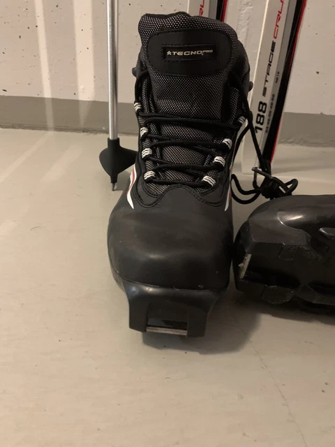 Langlauf Ski Set Herren : Skier 188cm, Stöcke und Schuhe Gr. 44, wenig benutzt 10