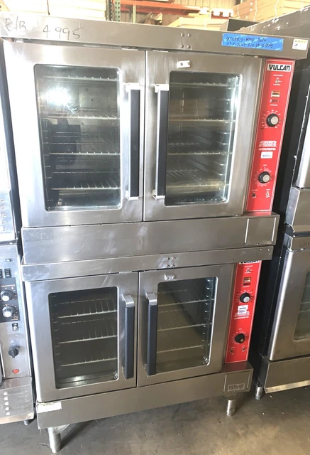 Vulcan VC6GD Natural Gas Double Deck Full Size Convection Oven