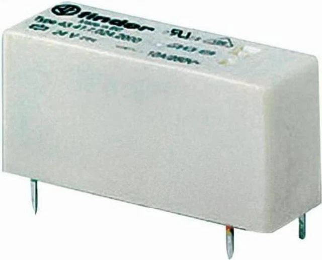 Finder relè di alimentazione 43.41.7.024.2000 - montaggio PCB, bobina 24 V DC, 10 A