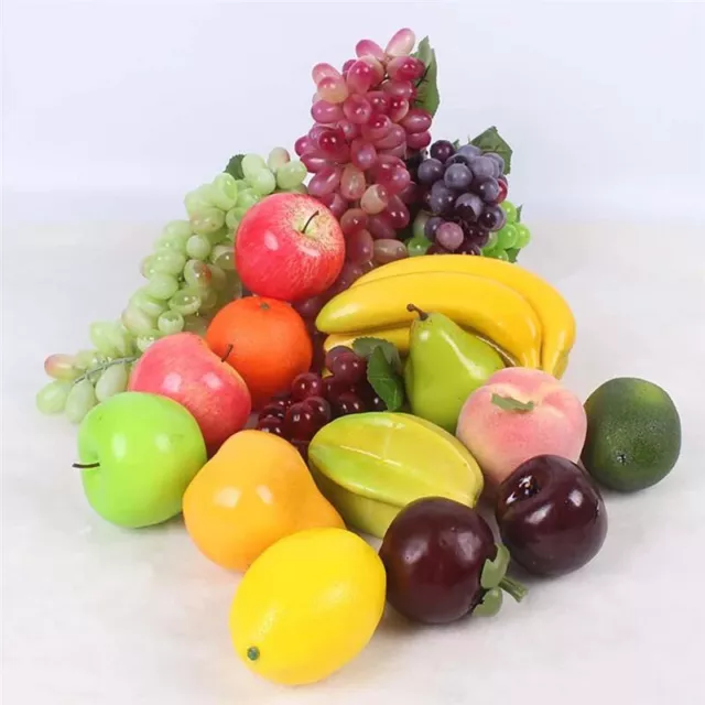 12 Mixed Pieces of Best Artificial Fruits Realistic Decorative Home Party Decor