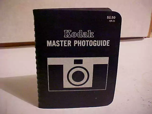 Kodak Master Photoguide AR-21 1968/1971 MINOR REVISION Excellent Condition