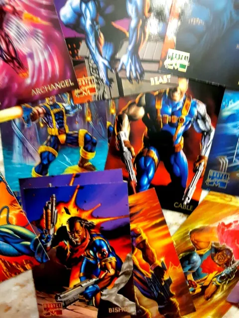 1995 Marvel Masterpieces Singles U Pick Base Cards Nm $1.75 Per Card