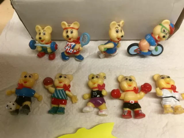 Figuren HARIBO Sportbären Olympiade 9 von 12 * Sammeln Aufstellfiguren Ü-Eier (A