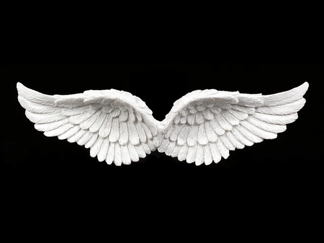 VGOL Lot De 16 Mini Ailes D'ange à Paillettes Pour Bricolage