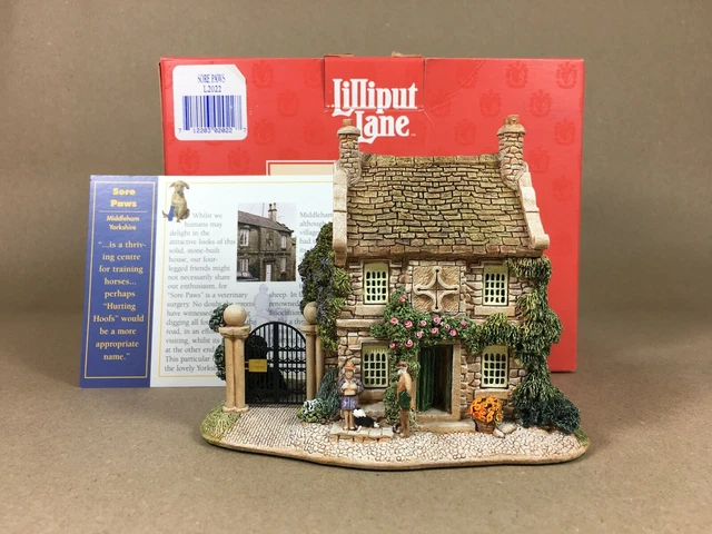 Lilliput Lane Sore Paws 置物 s-l400.jpg