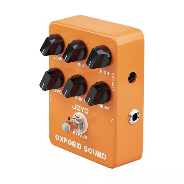 JOYO JF-22 Oxford Sound Guitar Effects Pedal Orange Amp Sim Classic British Rock 2