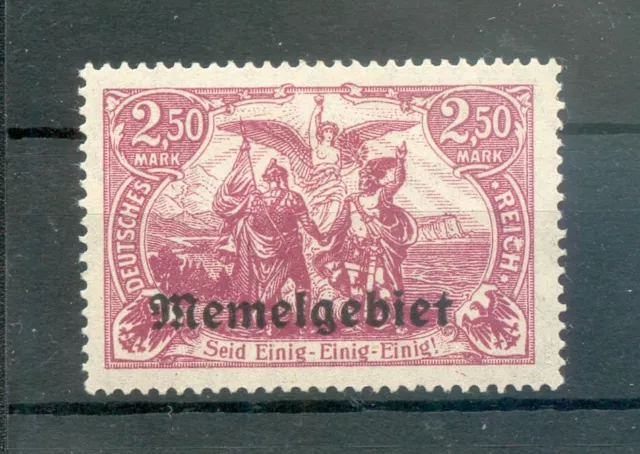 Memel 13c FARBE** MNH POSTFRISCH BPP 200EUR  y72459