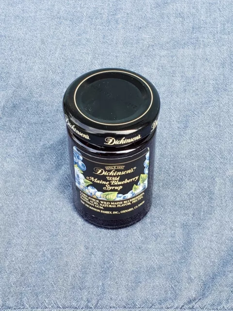 Dickinson's Wild Maine Blueberry Syrup 2.75oz Jar from Cracker Barrel