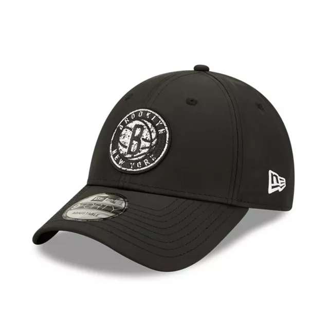 New Era - Casquette 9Forty - Black And White - Brooklyn Nets - 60222490