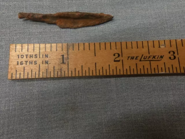 Roman Spear point 1st to 4th Century Iron, great form. Artifact from Europe