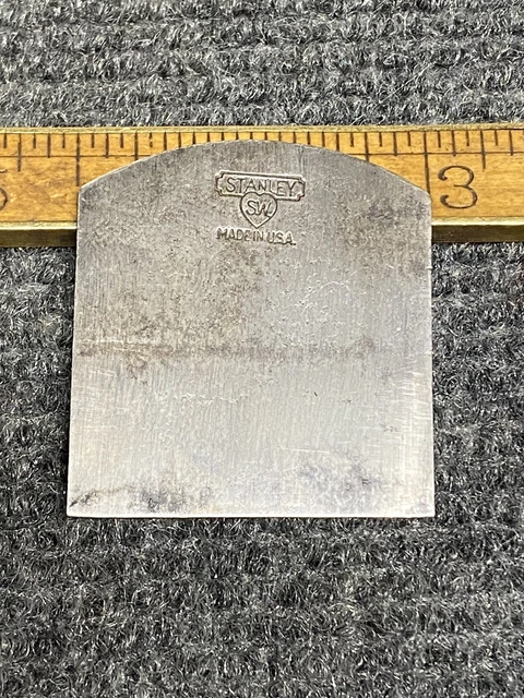 Vintage Stanley No. 60 Double Cutter Spoke Shave Cutters Flat And Convex SW Logo 2