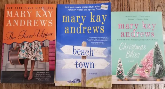 Lot 5 Mary Kay Andrews trade pb books romance humor chick lit