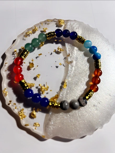 Bracelet soin 7 chakras