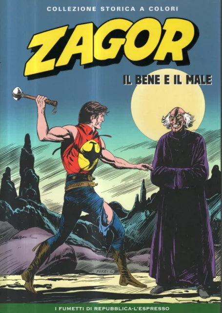 ZAGOR collezione storica a colori N°107 ( i fumetti repubblica- l' espresso)