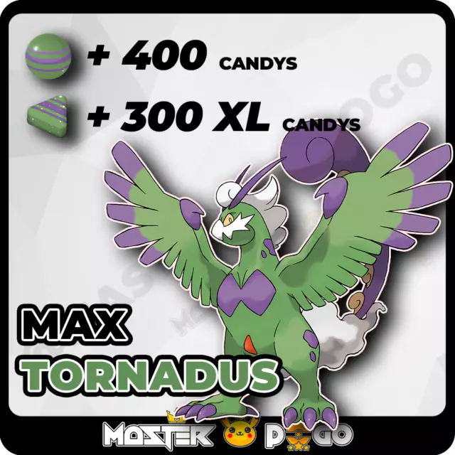 🍬 300 XL CANDY FARM pour TORNADUS · [THER] ✅MAX votre TORNADUS | Pokémon...