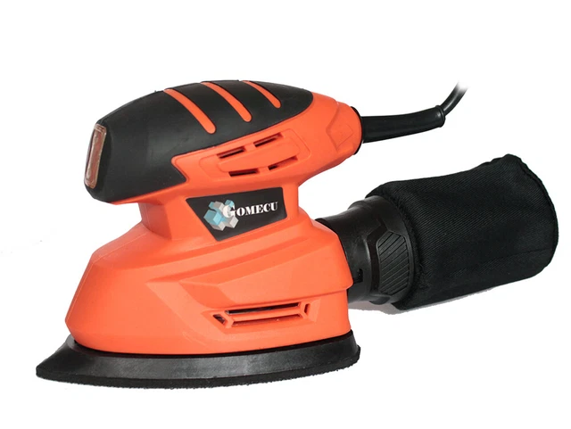 LIJADORA ORBITAL EL CTRICA Mouse 130W Pulidora de Mano Bolsa Polvo