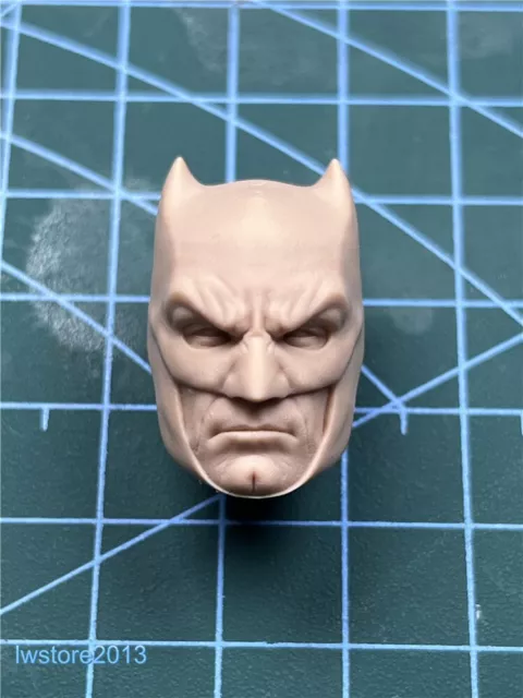 1:4 Batman Ben Affleck Head Sculpt Carved For 18" Male Action Figure Body Toys
