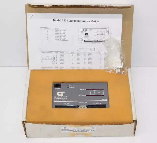 New Control Technology Corporation 2601 Programmable Automation Controller Panel