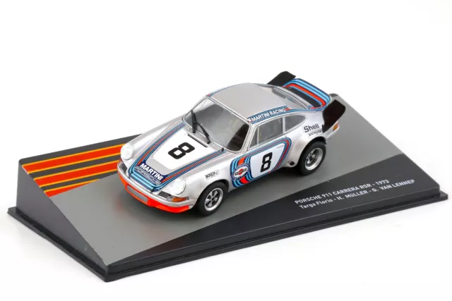 1:43 Altaya Porsche 911 Carrera Rsr Targa Florio 1973 Martini #8 Müller / Van G