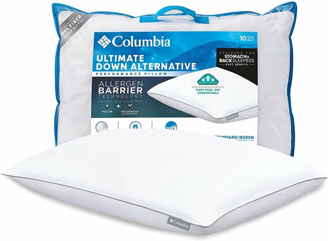 COLUMBIA ULTIMATE DOWN Alternative Allergen Barrier Performance Pillow with. 49.99 PicClick