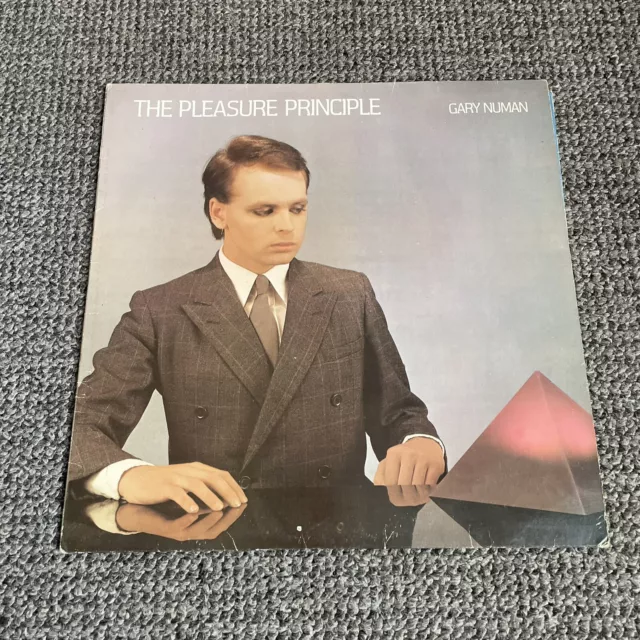 Gary Numan – The Pleasure Principle Vinyl Record FIRST UK Pressing BLACK  1979