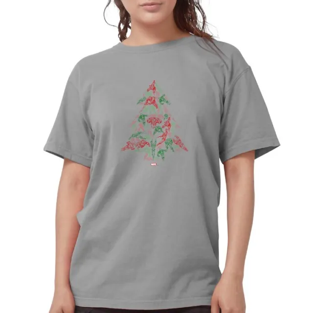 CafePress Iron Man Christmas Tree T Shirt Womens T-Shirt (1170578037)