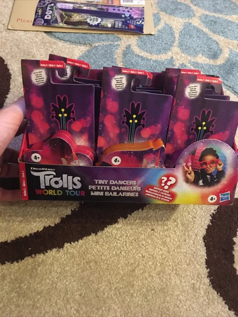 Figurines Trolls World Tour Tiny Dancers Series 2 Hasbro - Lot De 3, 6 Ou 12 - Cadeau De Fête
