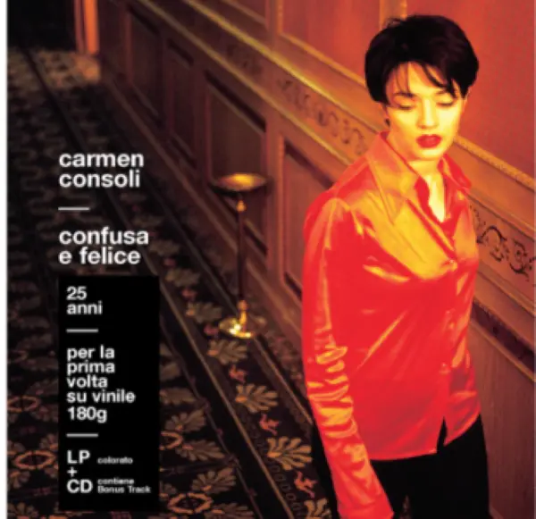 CARMEN CONSOLI - Confusa E Felice. 25th ann. ed. (2022) LP vinyl + CD