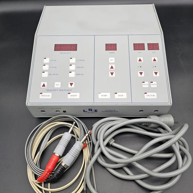 LSI International System II Interferential Muscle Stimulator Unit - Working!