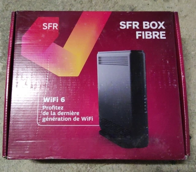 SFR BOX 8 Modem Routeur Fibre NB8 WiFi 6 ( COMPLET / BON ETAT ) EUR 45
