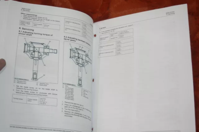 KUBOTA MX5000 TRACTOR FULL 324 PAGE WORKSHOP MANUAL & binder FREE SHIPPING 3