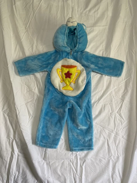 Care Bear Costume Bright Blue Toddler's Size 1-2 Yrs