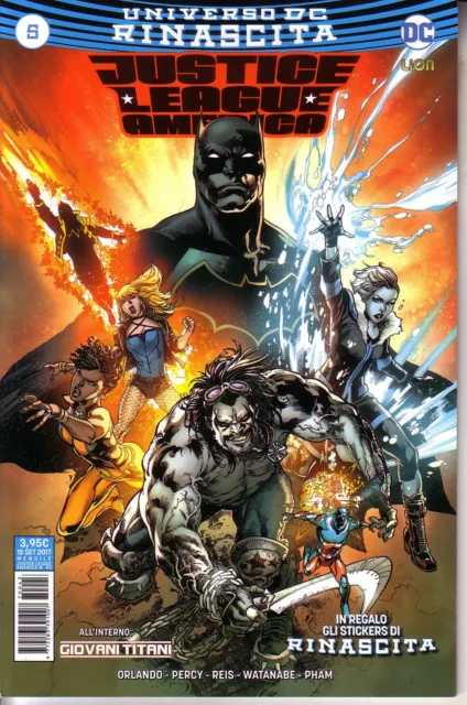 Justice League America 43 - Universo DC Rinascita 5 - Ed. Lion