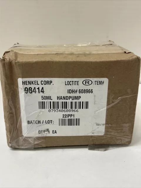 Loctite 98414 608966 Peristaltic Hand Pump 50 ml NEW