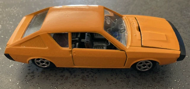 NOREV 1/43 RENAULT 17 TS COUPE PROTO ELF 1972 N°216 EN PLASTIQUE SANS BOITE