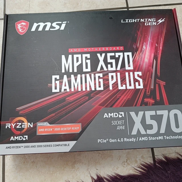 MSI MPG X570 Gaming Plus, Socket AM4, AMD (7C37004R) Motherboard £82.