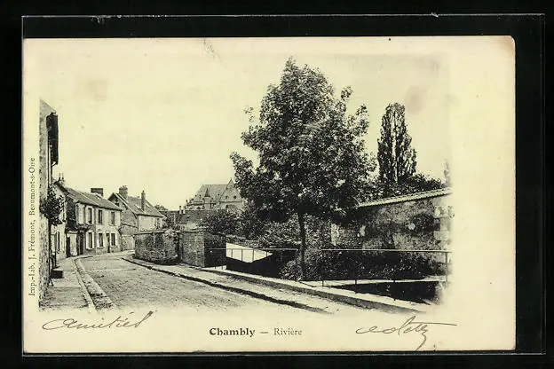 CPA Chambly, Riviére