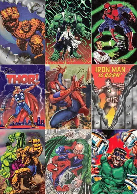 1994 Marvel Fleer Flair Annual Trading Card Singles Complete Your Set NM/M