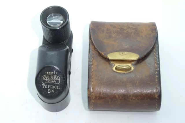 Carl Zeiss Jena Turmon 8x21 Monocular in Case