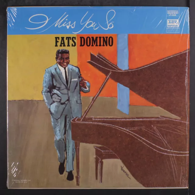 Fats Domino: I Miss Vous Très Impérial 12 " LP 33 RPM