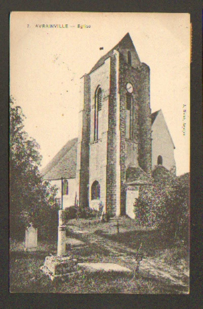 Avrainville (91) Ecole & Cimetiere