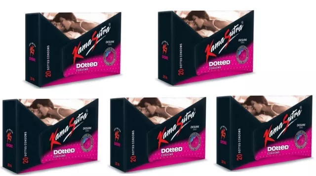 KamaSutra Gepunktet Kondom für Herren 100pieces Hinzufügen einen Extra Lagen Von