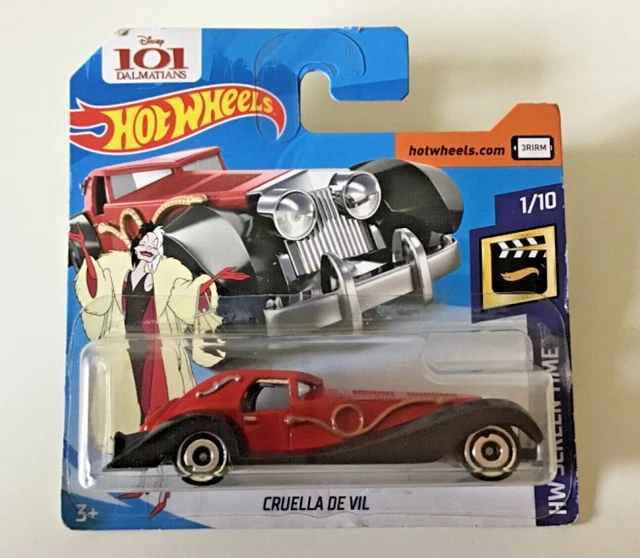 Cruella de vil hot wheels 2019 top