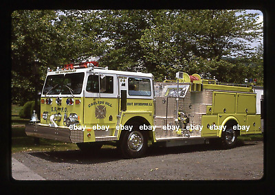 East Rutherford NJ 1979 Hendrickson Grumman pumper Fire Apparatus Slide