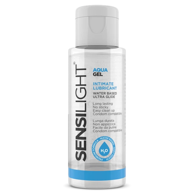 Lubrificante intimo sessuale gel a base acqua vaginale anale salva preservativo