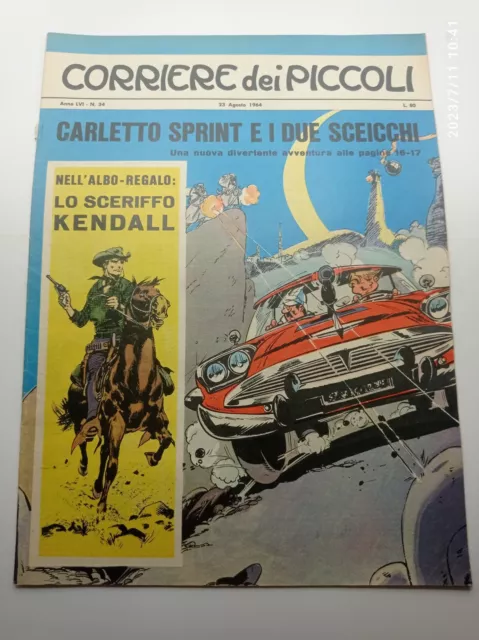 fumetto CORRIERE DEI PICCOLI anno 1964 numero 34