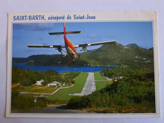 CPM Antilles Françaises Saint-BARTH.. l'aéroport de Saint-Jean