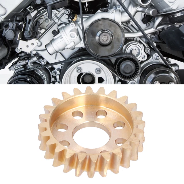 24 denti vite senza fine d'ottone 14mm ruota elicoidale forte 1,5 modulo per azionamento del motore